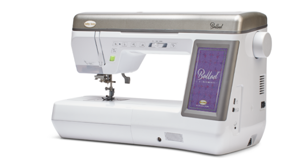 Baby Lock Ballad Sewing Machine with customizable features