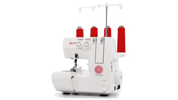 Easy-to-use serging features Baby Lock Vibrant Serger