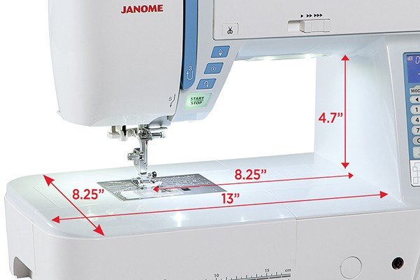 Create with confidence using Janome Skyline S9 Sewing and Embroidery