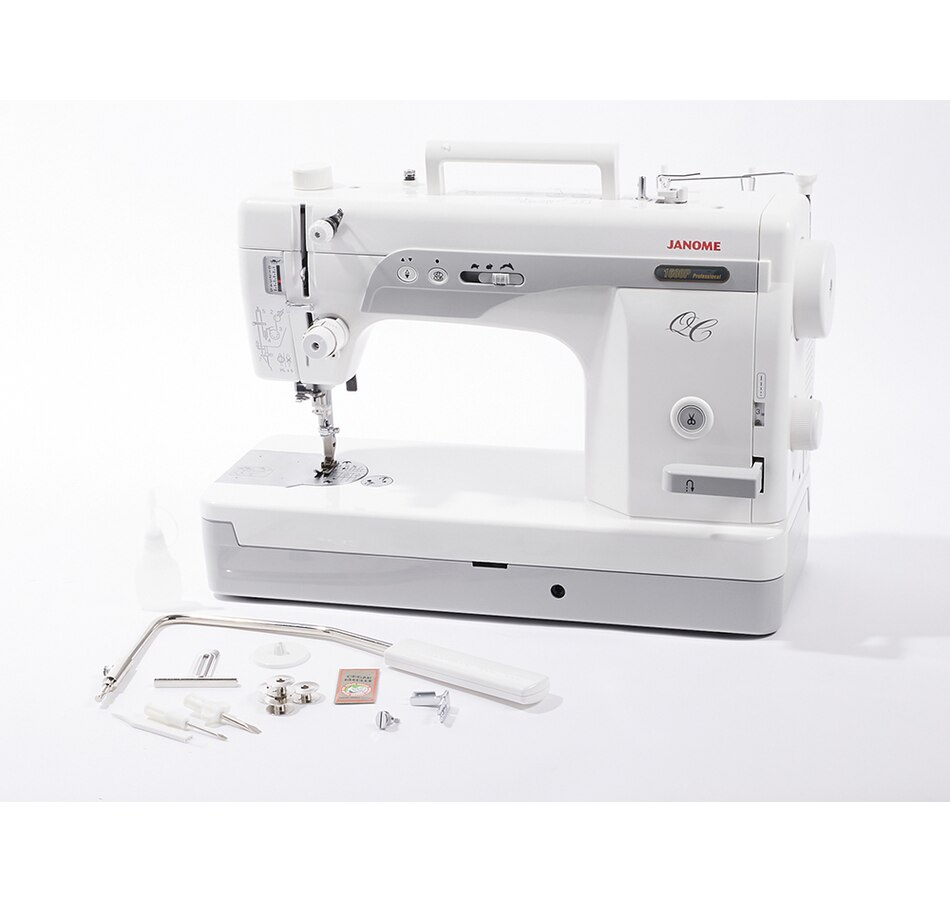 Janome 1600P-QC sewing machine features a bright LED work light