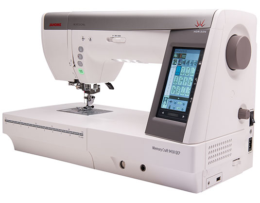 Janome 9450 The Sewing Machine of Choice for Creative Professionals