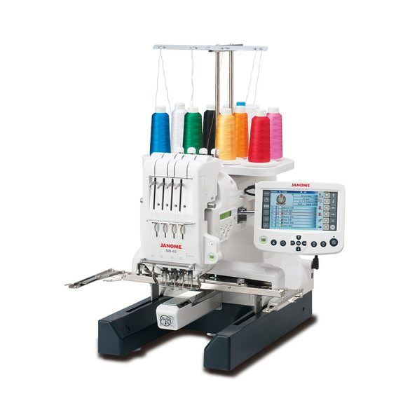 Janome MB4S multi-needle embroidery machine for quilting projects