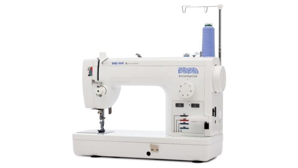 Convenient stitch reference guide Baby Lock Accomplish Sewing Machine