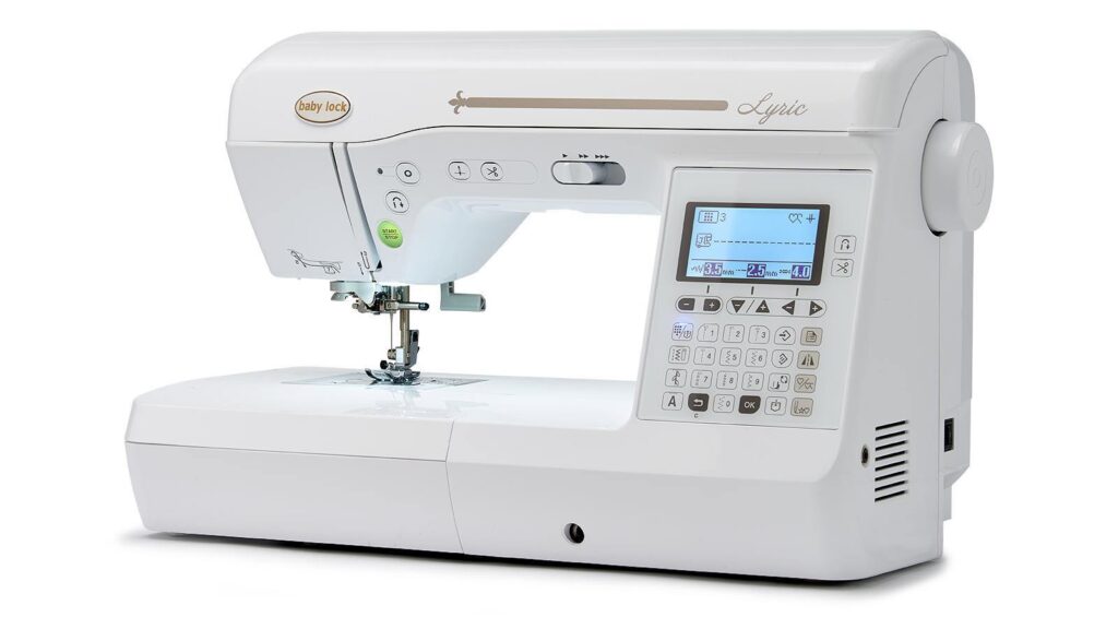 Versatile sewing options in Baby Lock Lyric Sewing Machine