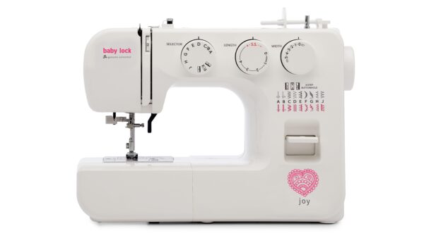 Create with confidence using Baby Lock Joy sewing machine.