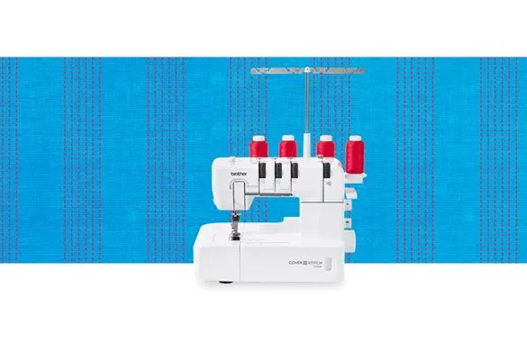 Home stitching essential Brother CV3440 Single-Side Cover Stitch Machine