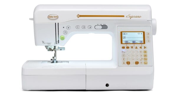 Perfect for fabric crafting Baby Lock Soprano Sewing Machine