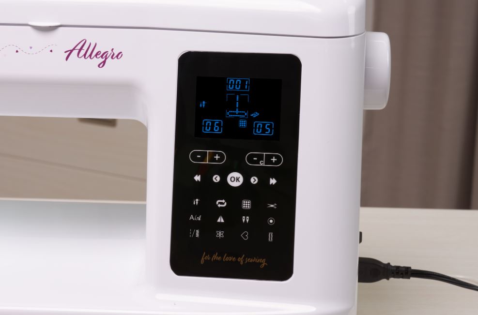 Baby Lock Allegro sewing machine for creative projects