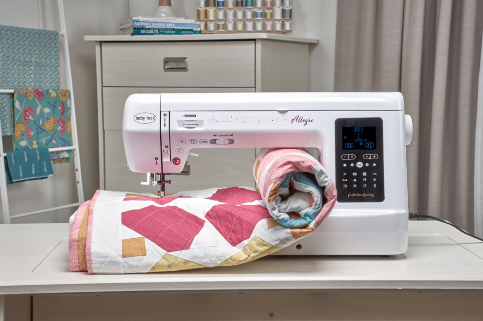 Baby Lock Allegro sewing machine for versatile projects