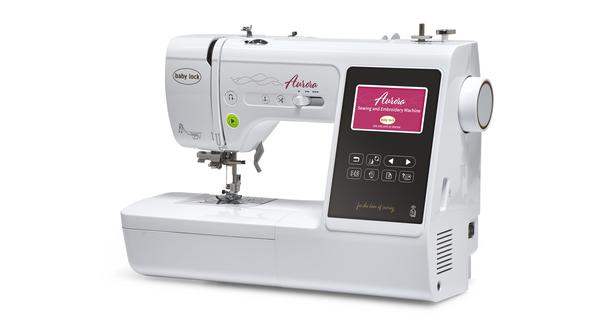 Baby Lock Aurora sewing and embroidery machine with advanced features
