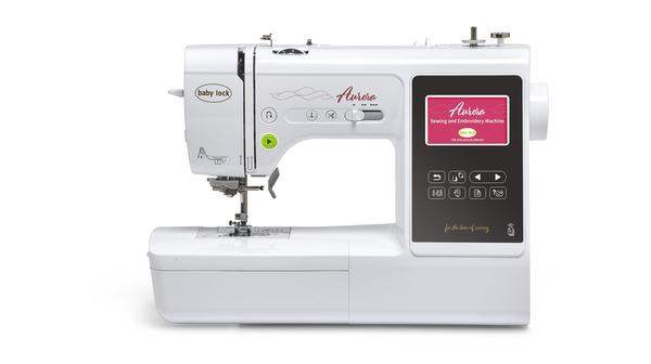 Baby Lock Aurora sewing and embroidery machine for custom designs