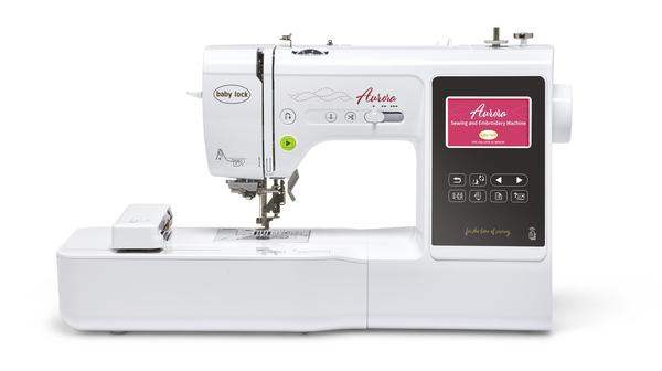 Baby Lock Aurora sewing and embroidery machine for quilting projects