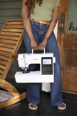 Baby Lock Aurora sewing and embroidery machine for home decor