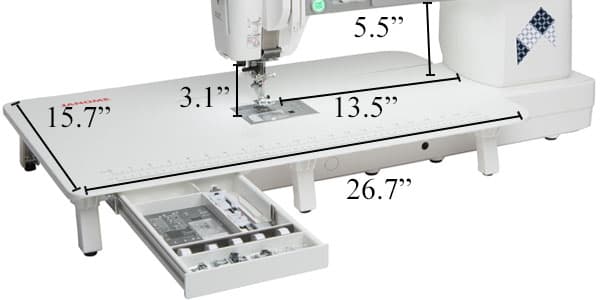 Janome Continental M6 Sewing Quilting Machine - Seams Sew Perfect