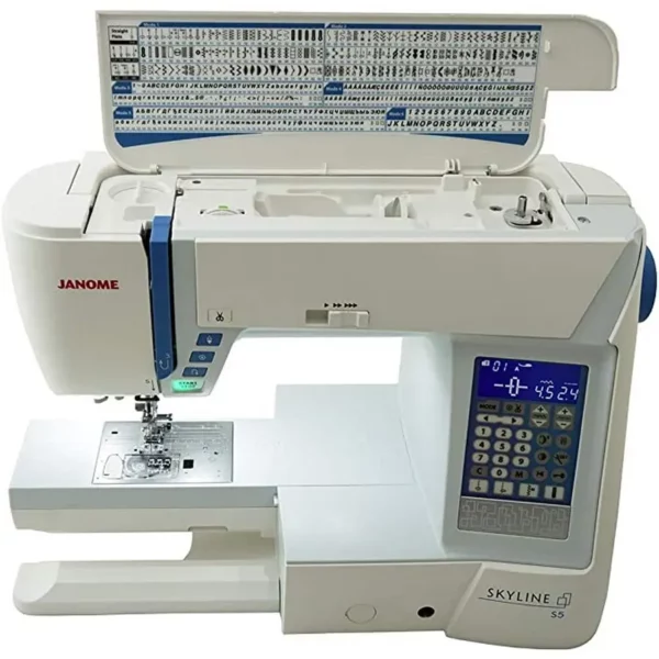 Janome Skyline S5 quilting machine for quilt batting options