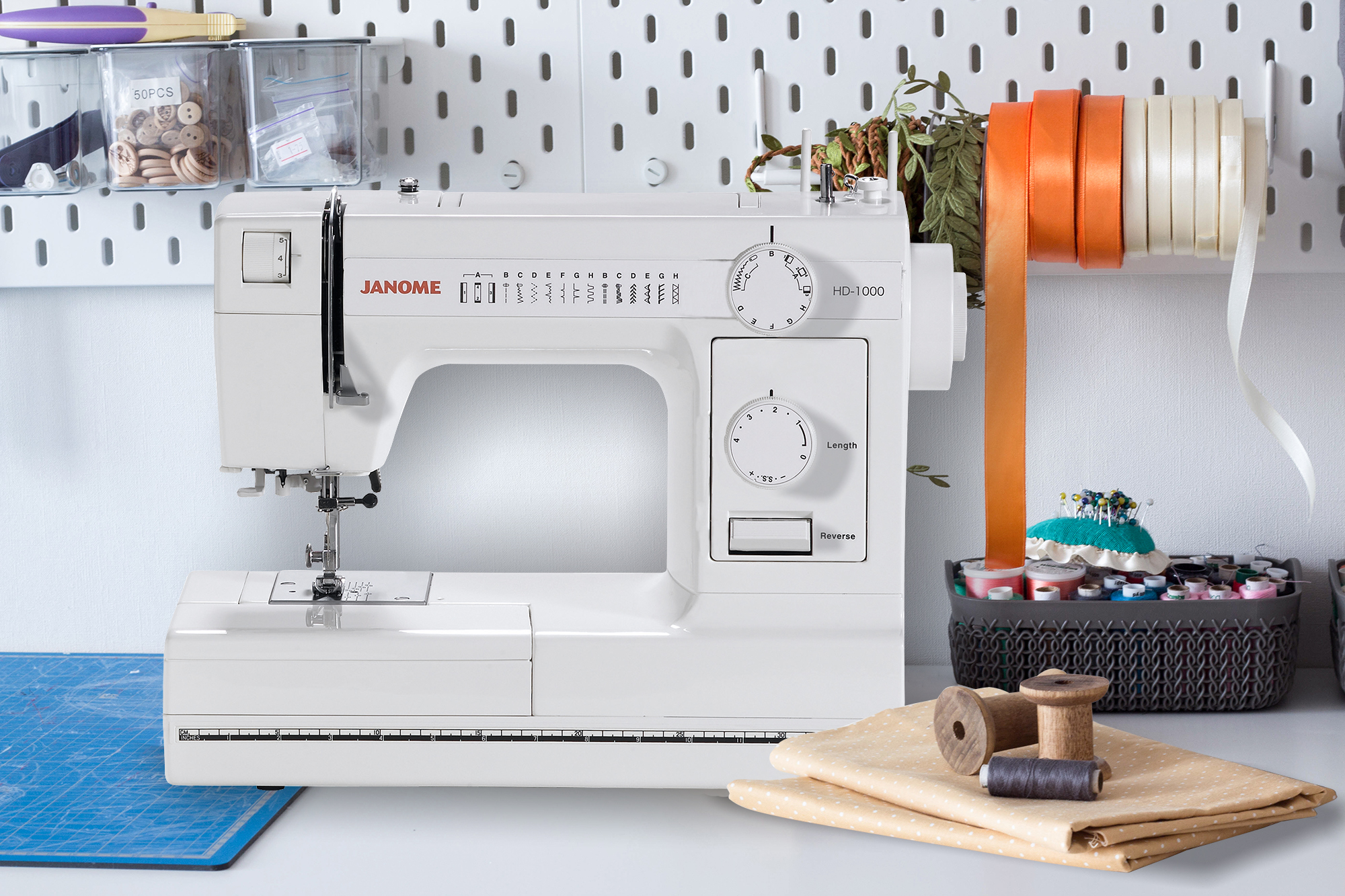 Janome HD-1000 Sewing Machine- SAVE Stores Sew & Vac