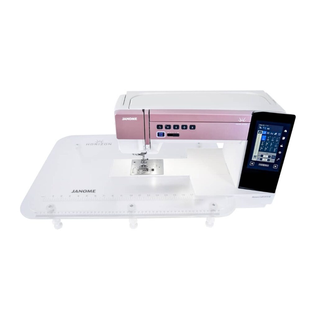 Customizable stitch options Janome Horizon 9410QC Sewing Machine