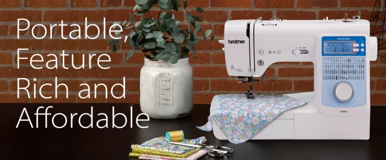 Perfect for fabric crafting Brother NS80E Sewing Machine