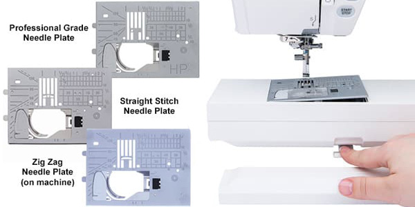 Get inspired by Janome Horizon Memory Craft 9480QCP Machine options