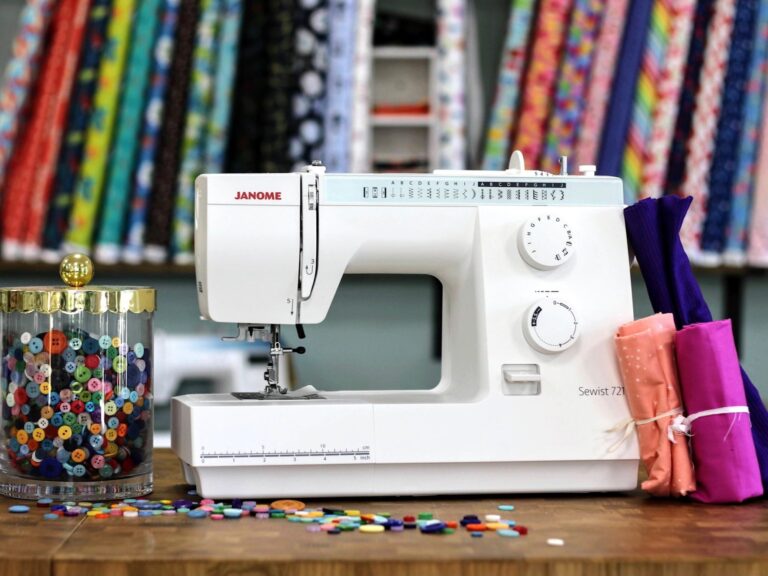 Elevate your quilting with Janome Sewist 721 Sewing Machine