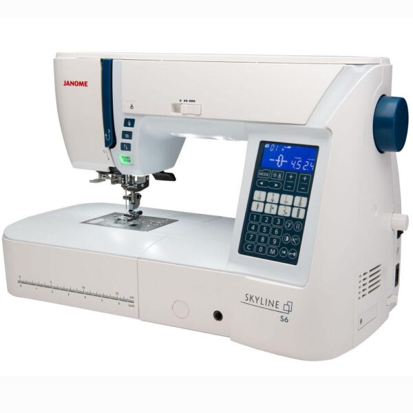 Easy sewing and embroidery with Janome Skyline S6