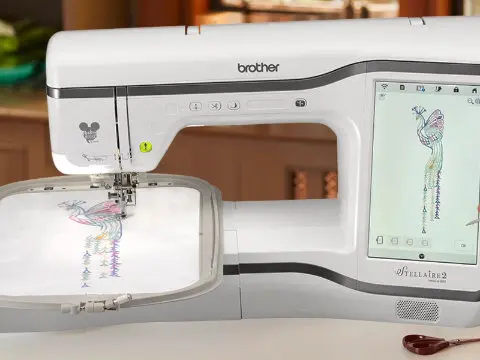 Demo available Brother Stellaire 2 XE2 Embroidery Machine sale