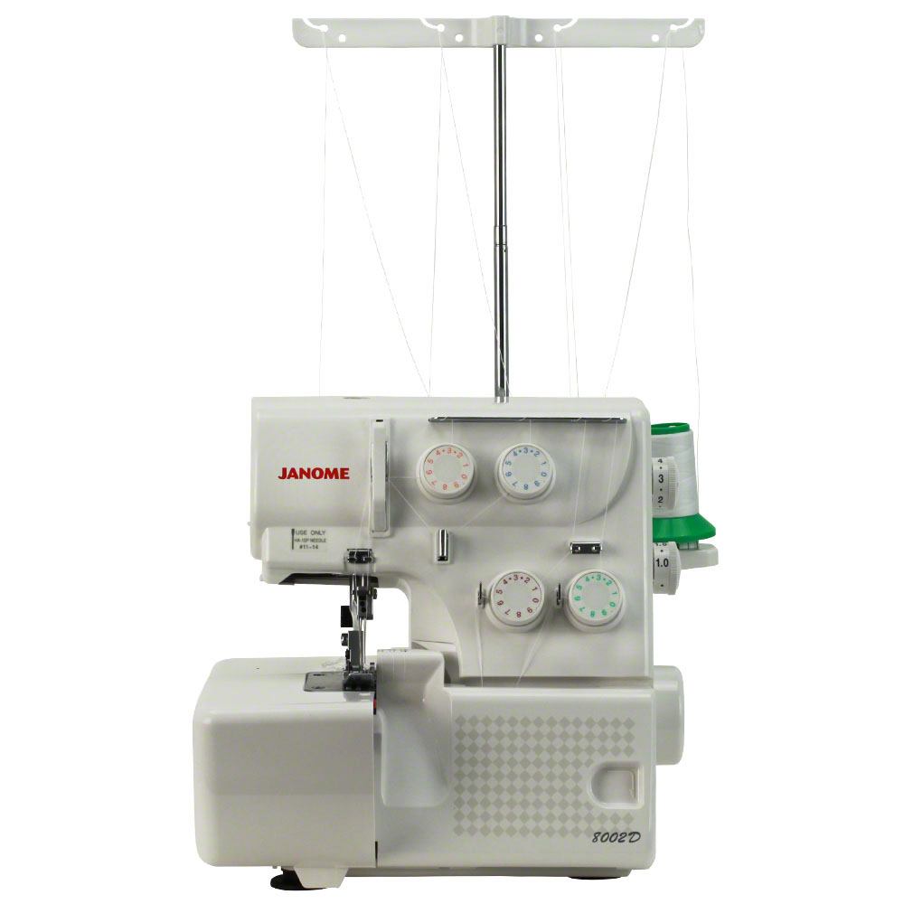 Janome 8002D Serger Machine user manual and guides