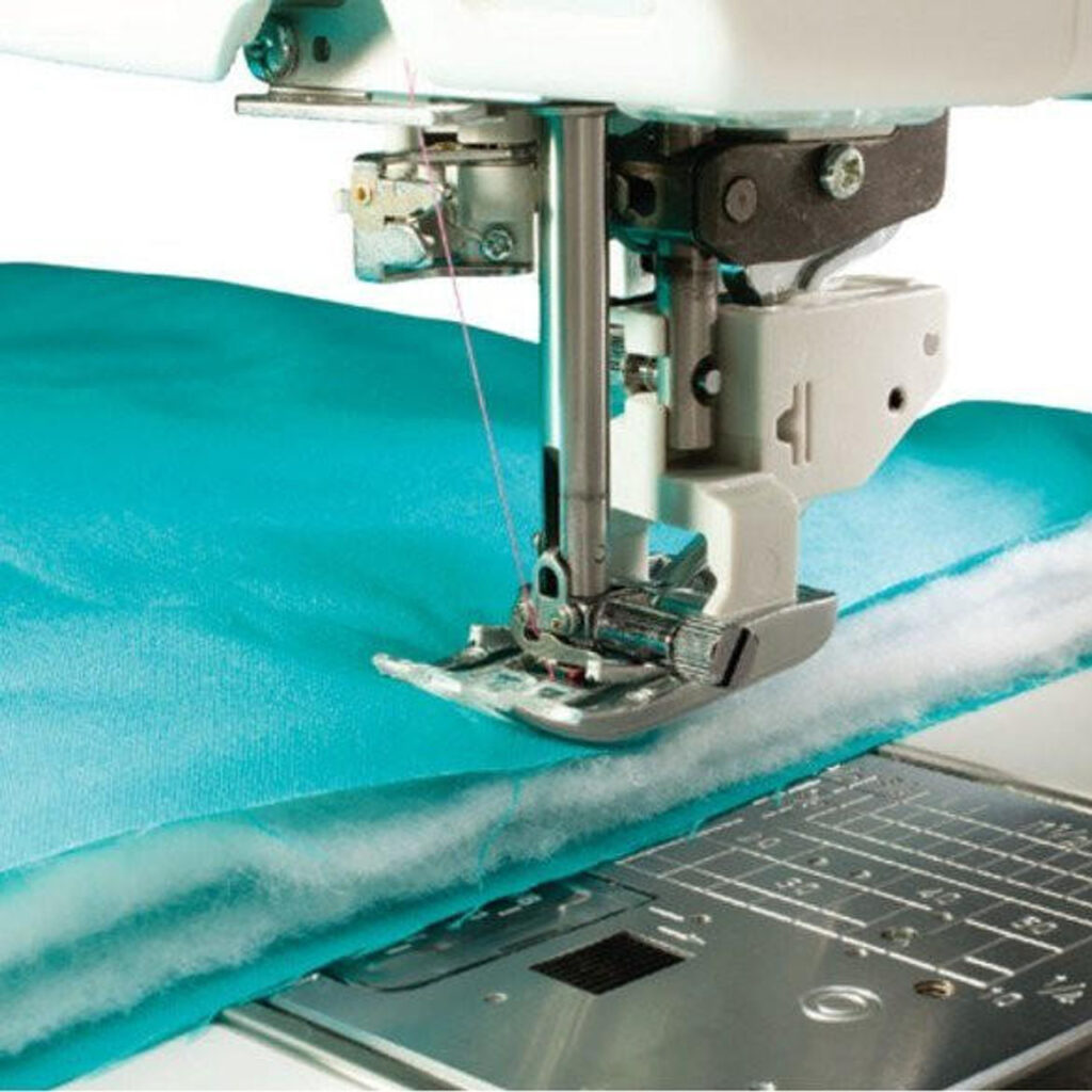 Janome Skyline S7 quilting machine with precision stitching control