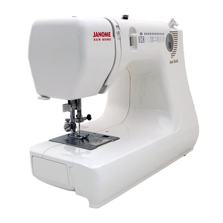 Jem Gold 660 sewing machine with free-motion quilting capabilities