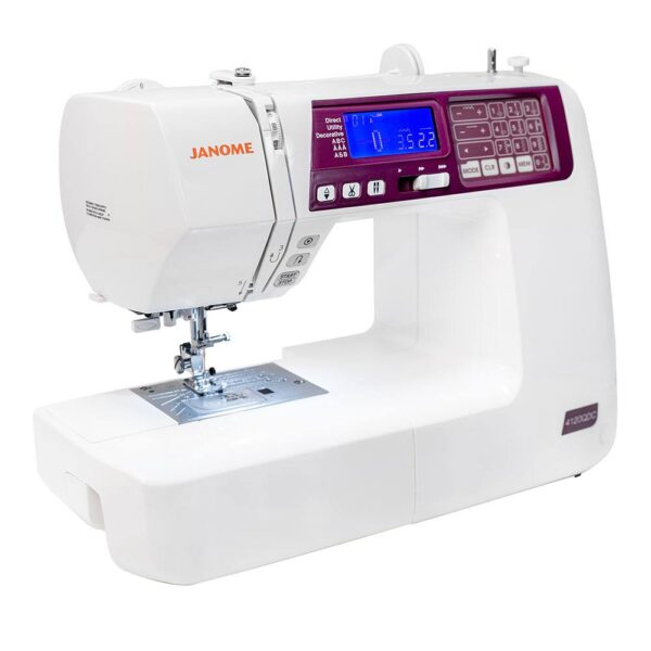 On-demand training support Janome 4120QDC-G Sewing Machine