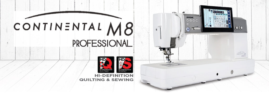 Latest technology special sale Janome Continental M8 Sewing Machine