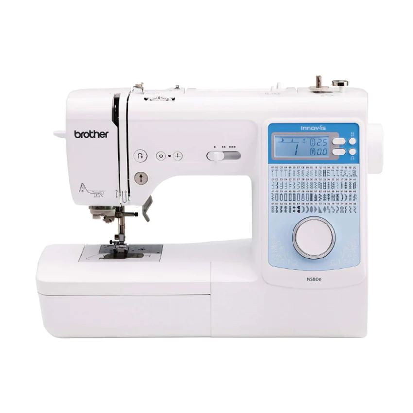 Lightweight and portable Brother NS80E Sewing Machine