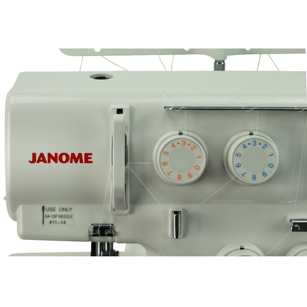 Seam finishes with Janome 8002D