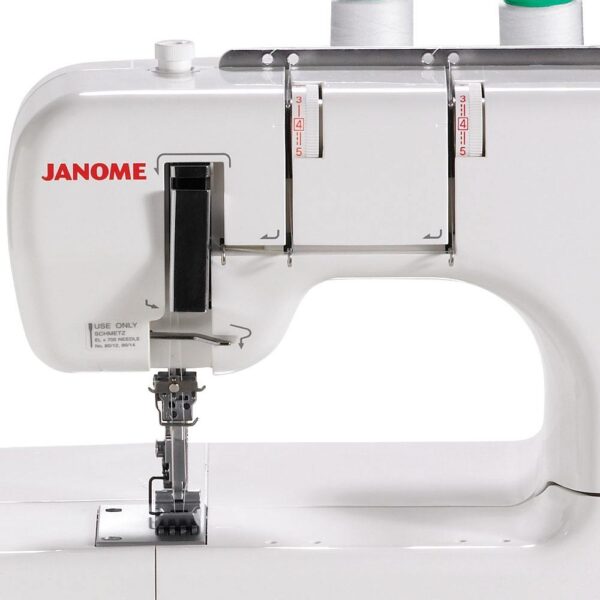 Janome CoverPro 9000PX coverstitch machine with adjustable settings