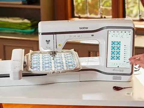 High-end features Brother Stellaire 2 XE2 Embroidery Machine