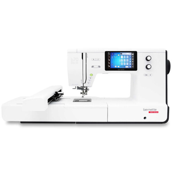 Creative embroidery solutions with Bernette 70 DECO Embroidery Machine