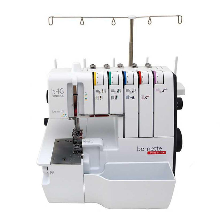 Creative sewing solutions with Bernette 48 FUNLOCK Serger Machine