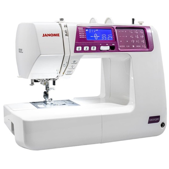 Customizable stitch options Janome 5300QDC-G Sewing Machine