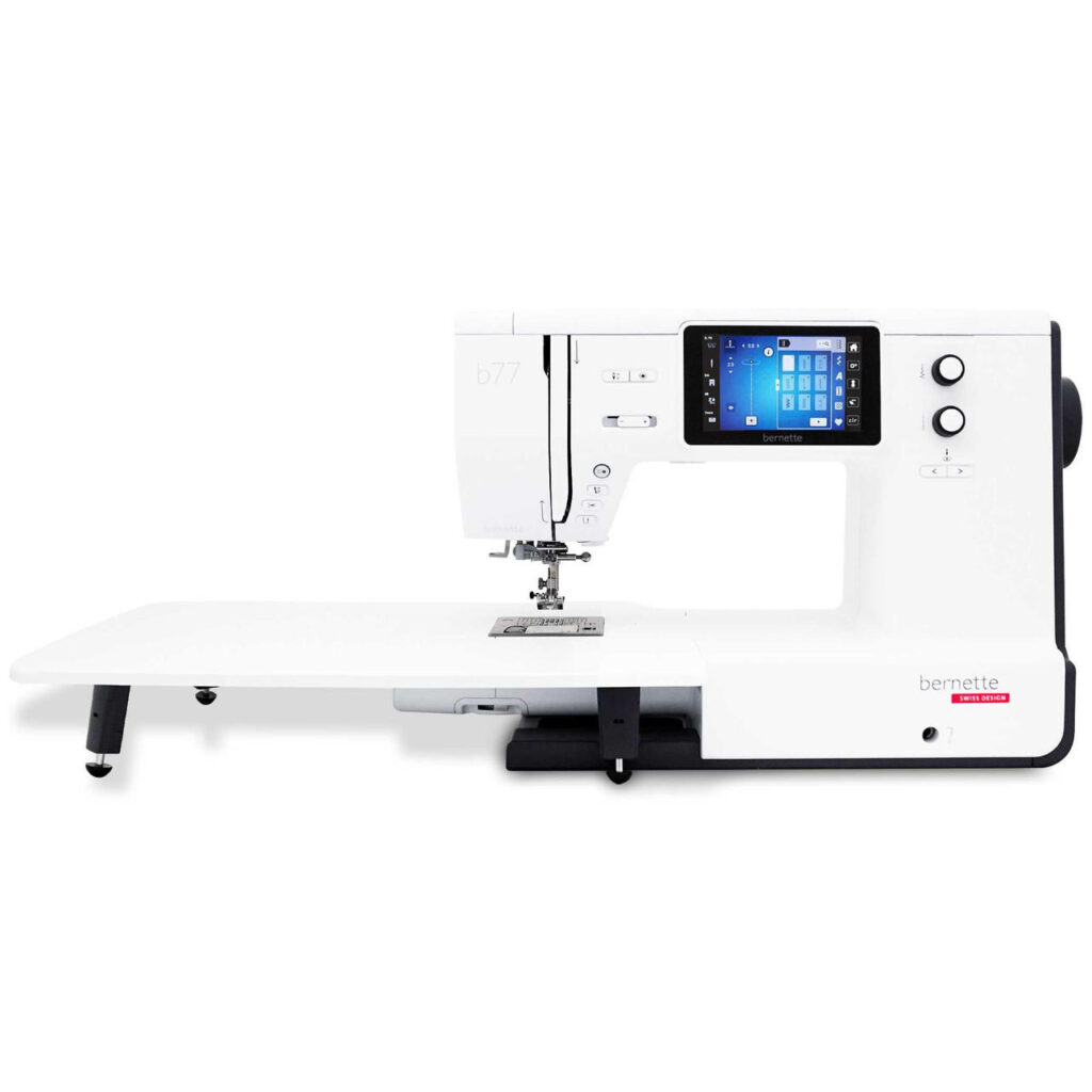 On-demand training for Bernette 77 Sewing and Quilting Machine