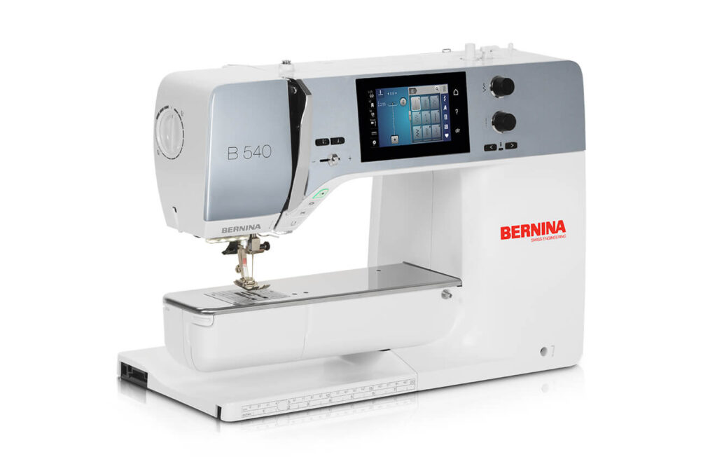 Variety of sewing stitches Bernina 540 Sewing and Embroidery Machine