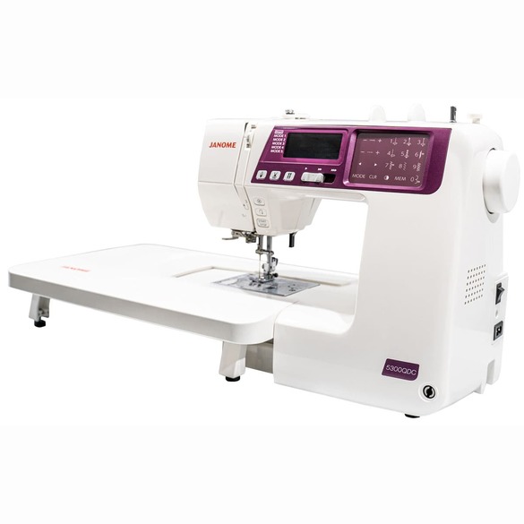 Superior sewing experience Janome 5300QDC-G Sewing Machine