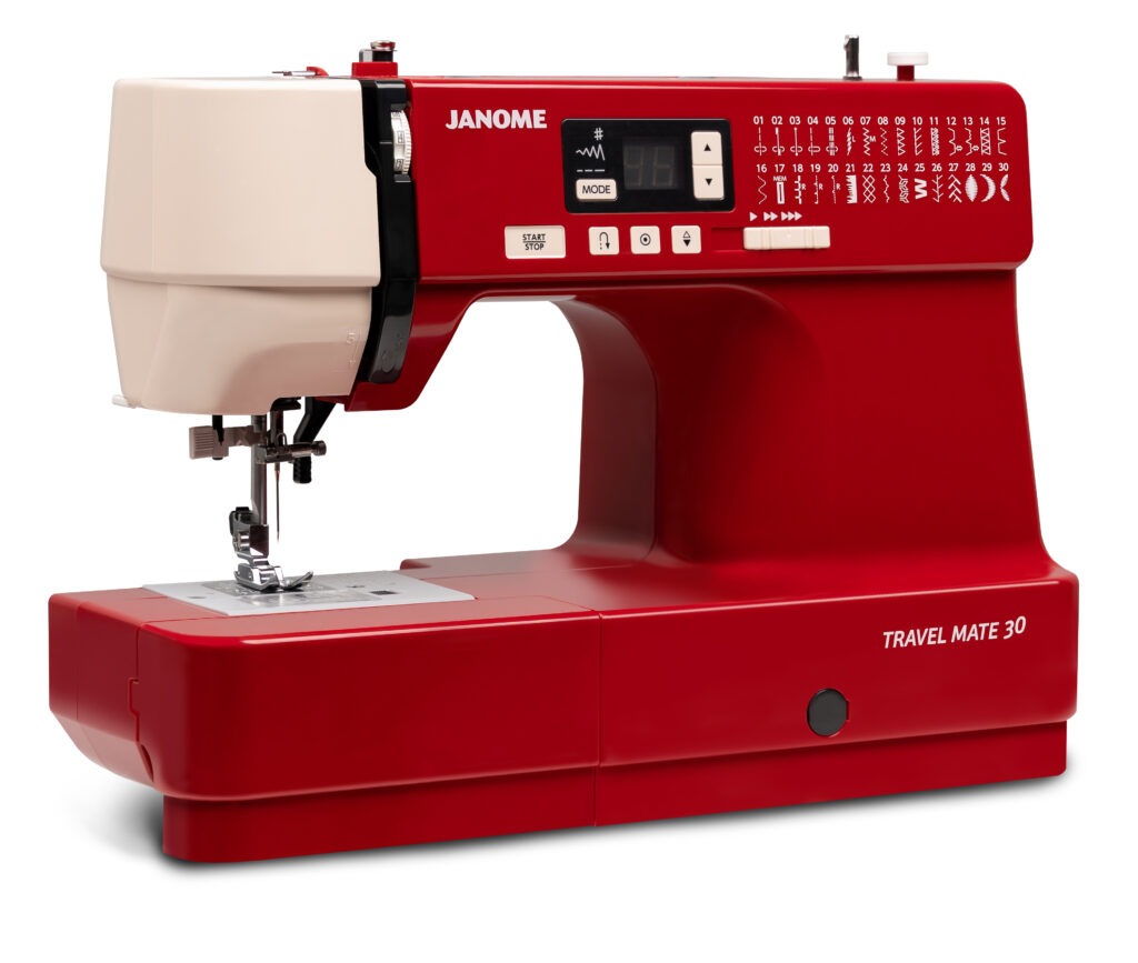 Impressive stitch options in Janome Travel Mate 30 Sewing Machine