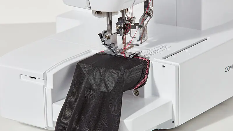 Versatile stitching options in Brother CV3440 Single-Side Cover Stitch Machine
