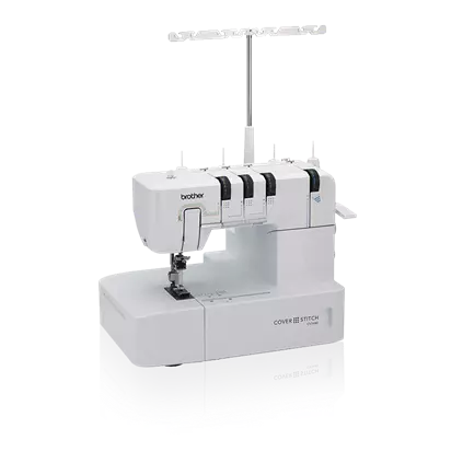 On-demand training support Brother CV3440 Single-Side Cover Stitch Machine