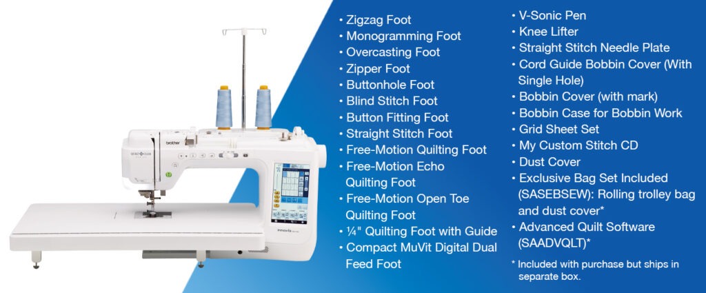Brother Innov-ís BQ3100 perfect for sophisticated quilting tasks