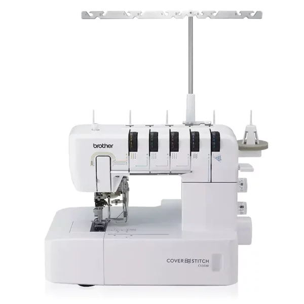 User-friendly features in Brother CV3550 Double-Sided Cover Stitch Serger
