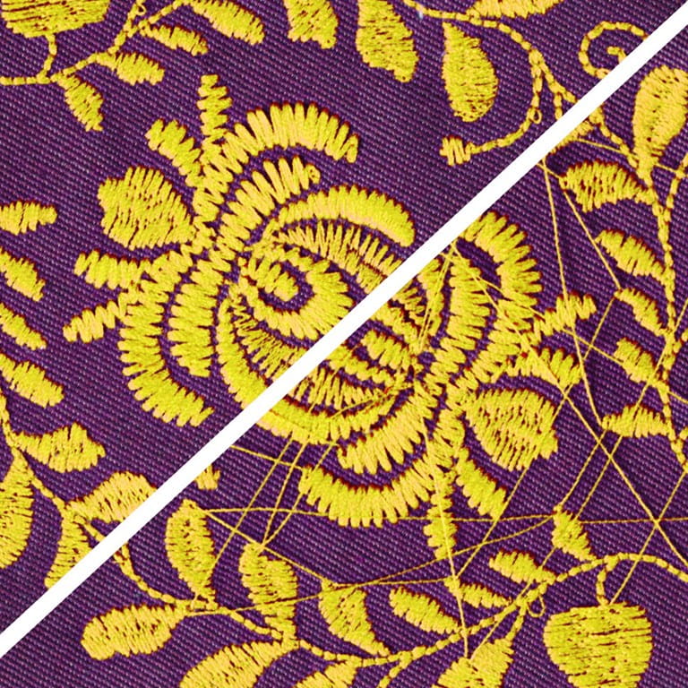 Custom embroidery options Bernina 590 E