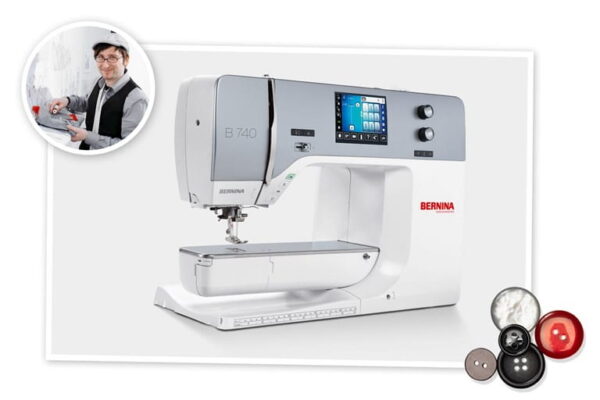 Bernina 740 perfect for hobbyists and professionals seeking quality quilting