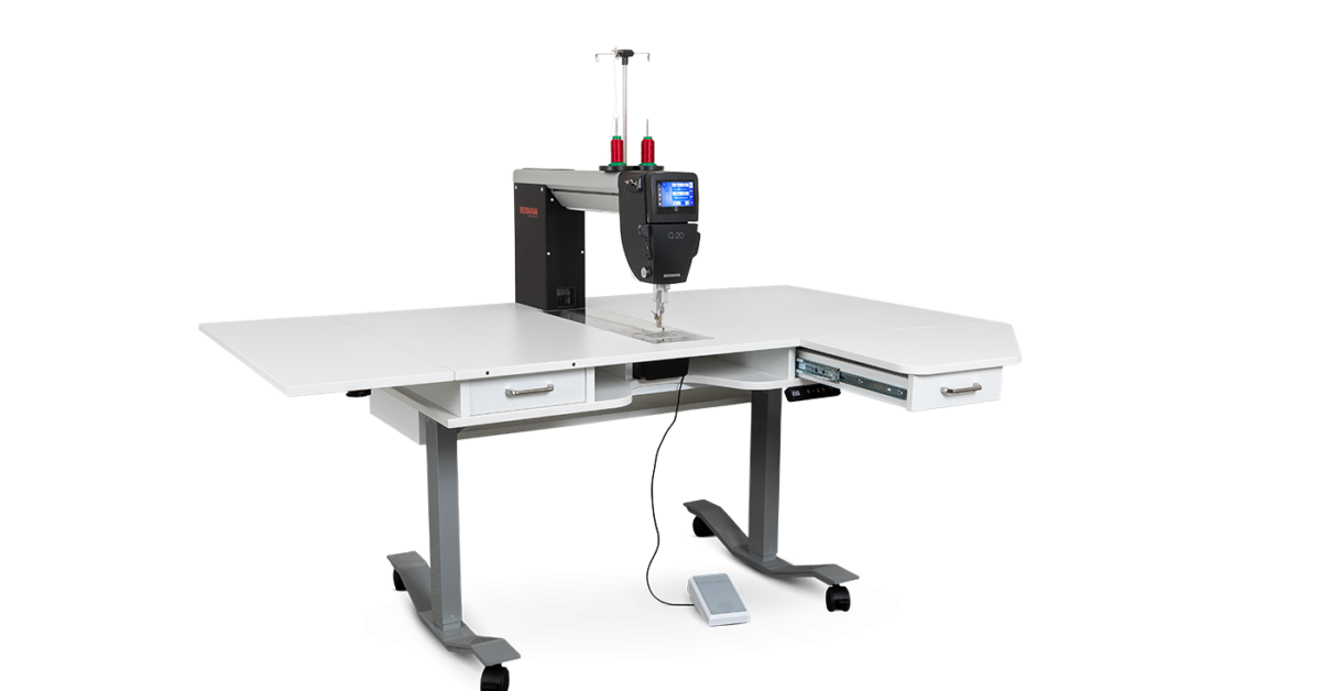 Bernina Q16 PLUS & Horn Lift Table - SAVE Stores Sew & Vac