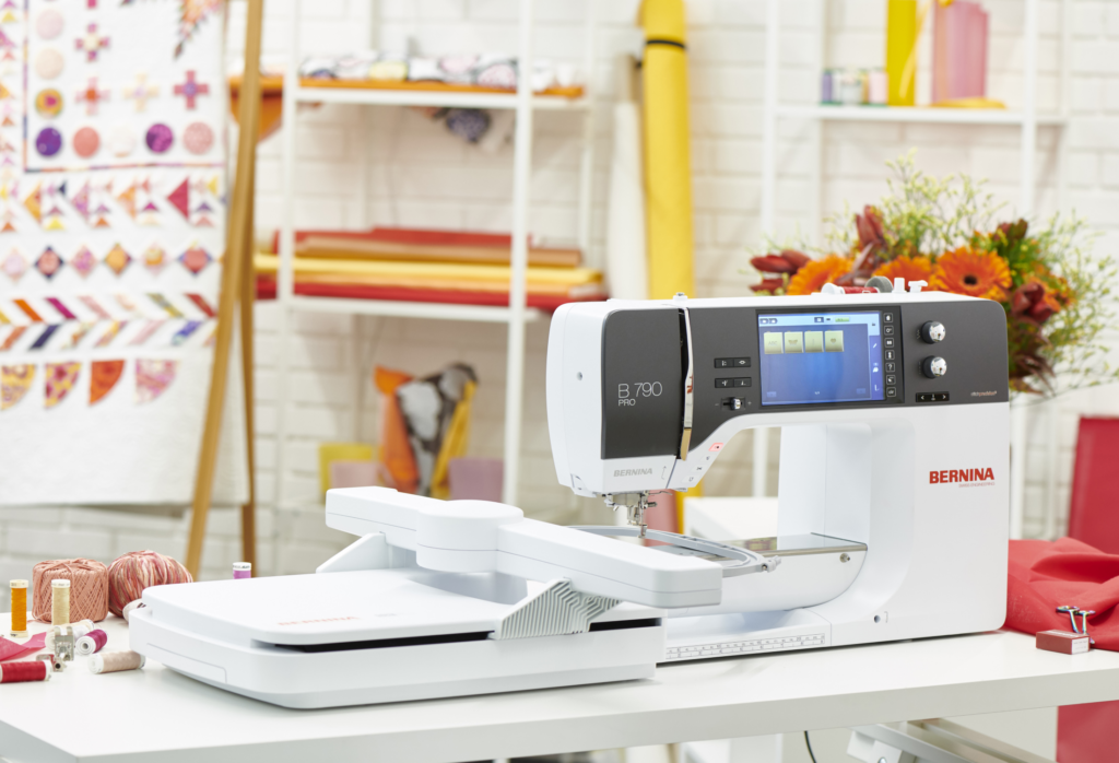 Essential embroidery accessories included with Bernina 790 PRO Machine purchase